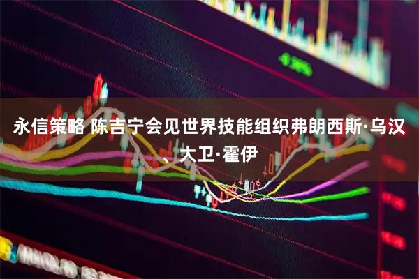 永信策略 陈吉宁会见世界技能组织弗朗西斯·乌汉、大卫·霍伊