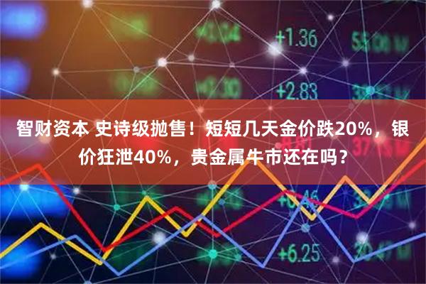 智财资本 史诗级抛售！短短几天金价跌20%，银价狂泄40%，贵金属牛市还在吗？