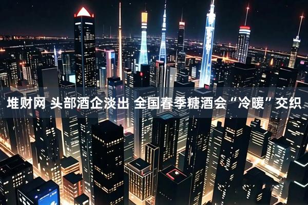 堆财网 头部酒企淡出 全国春季糖酒会“冷暖”交织