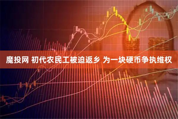 魔投网 初代农民工被迫返乡 为一块硬币争执维权