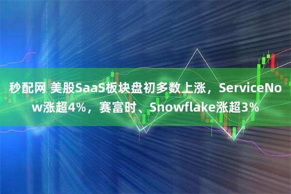 秒配网 美股SaaS板块盘初多数上涨，ServiceNow涨超4%，赛富时、Snowflake涨超3%